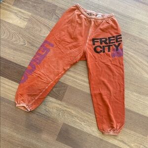 freecity Burnt Orange Joggers